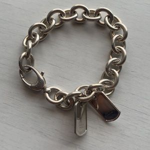 GUCCI | Double Dog Tag Bracelet